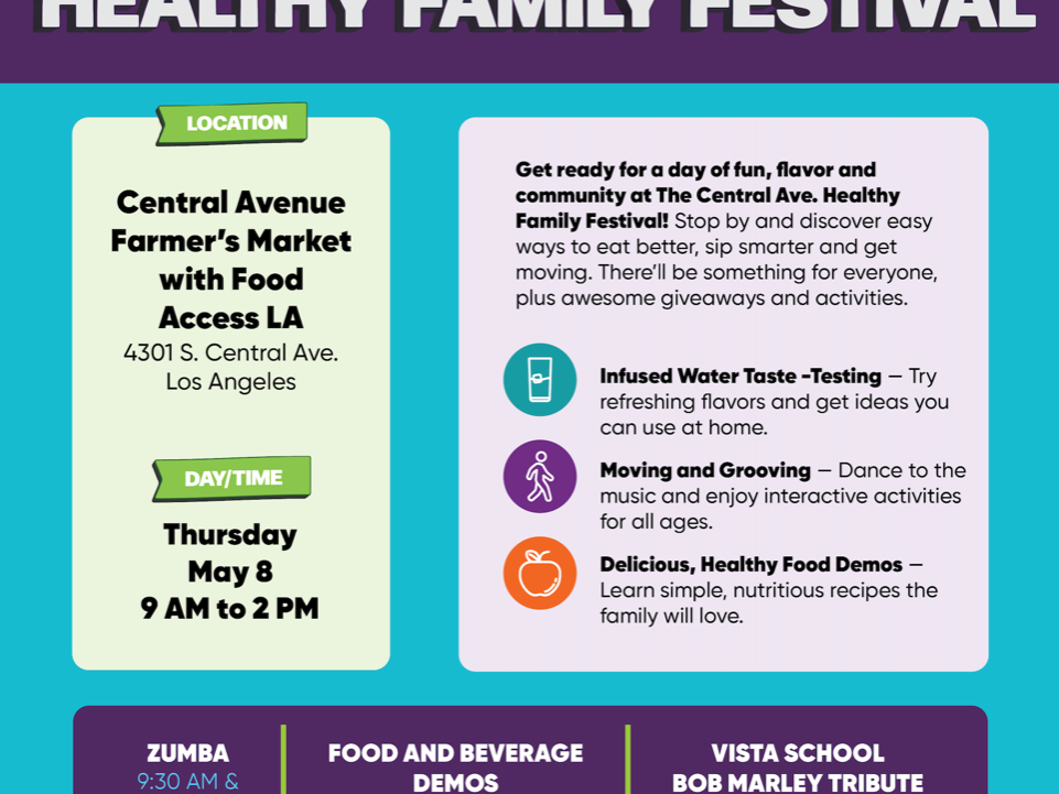 Healthy family festival in L.A.